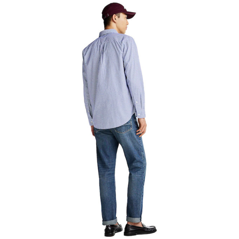 TOMMY HILFIGER Flex poplin gingham rf shirt